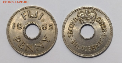 Фиджи 1 пенни 1965 г Елизавета II - 14.05 - IMG_20240509_111244