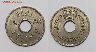 Фиджи 1 пенни 1966 г Елизавета II - 14.05 - IMG_20240509_111309