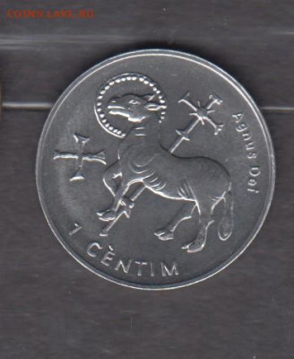 Андорра 2002 1 сантим до 18 05 - 59