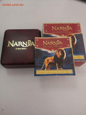 Н. Зеландия 1дол 2006 Хроники Нарнии - Лев, Ag999, до 21.05 - ЯЯ Нарния-4