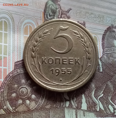5 копеек 1955. До 20.05.24 в 22.00 - 20240515_143908
