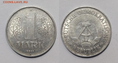 ГДР 1 марка 1977 года  - 18.05 - IMG_20240509_111849