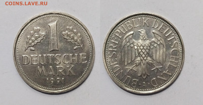 ФРГ 1 марка 1991 года - 18.05 - IMG_20240509_111908