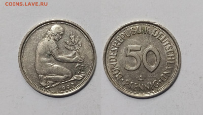 ФРГ 50 пфеннигов 1990 года - 18.05 - IMG_20240509_113330