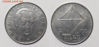 Италия 100 лир 1974 года Маркони - 18.05 - IMG_20240509_113019