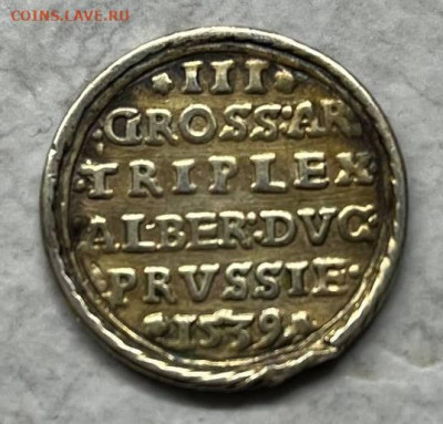 3 гроша 1539 - 3 гр