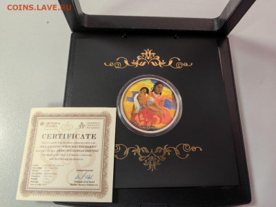 500фр 2017 Камерун Поль Гоген - Когда свадьба, Ag999, до 22. - Я Камерун Гоген-1