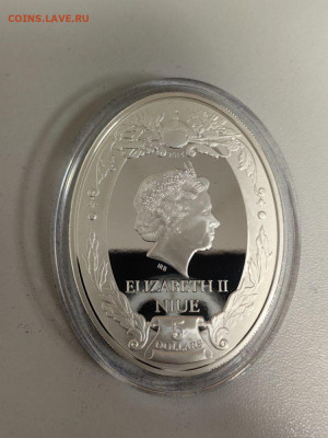 5дол 2014 Ниуэ Российск императоры Петр III, Ag999, до 22.05 - ЯЯ Император Петр3-3