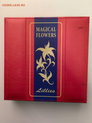 1 доллар 2012 Ниуэ Лилии (3шт), Ag925, до 22.05 - ЯЯ Лилии-5