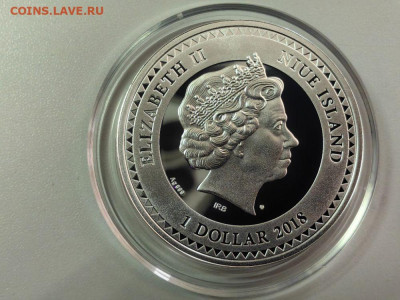 1дол 2018 Ниуэ Густав Климт - Медицина, Ag999, до 22.05 - ЯЯ Медицина - Климт-3