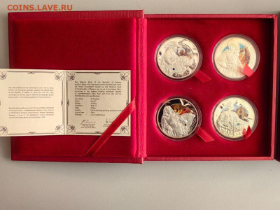 20руб 2009 Беларусь Три Мушкетера, Ag925(4шт),пруф, до 22.05 - ЯЯ Мушкетеры-1