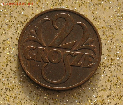 Польша 2 гроша 1938 до 21.05.24г. 22.00ч. - пол5