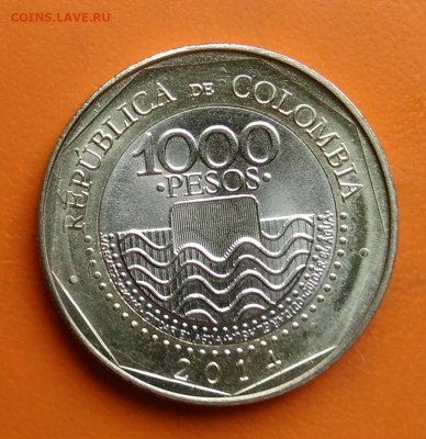 Колумбия 1000 песо 2014 года до 19.05.2024 - IMG_20240512_190519