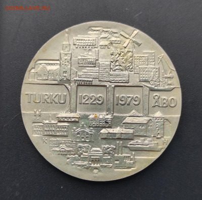 Финляндия,25 марок 1979г(750 лет Турку)до 20.05.2024г - 1715944645042