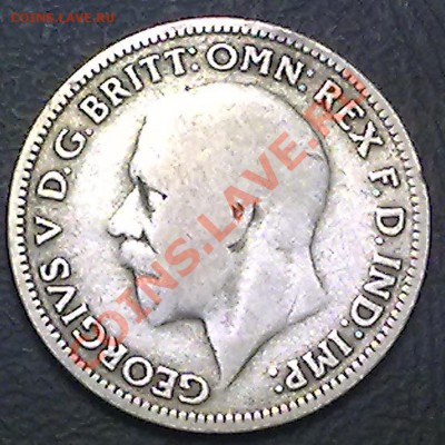 Ag Великобритания 6 PENCE 1934 г. до 20.01.12 в 22:00МСК - 6p1934-1