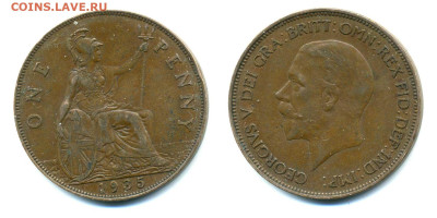 Великобритания 1 пенни 1935 до 23.05 22:00 - 1penny1935_GB