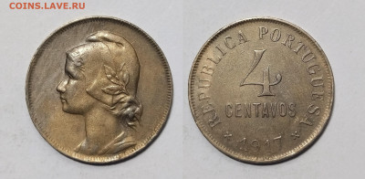 Португалия 4 сентаво 1917 года - 21.05 - IMG_20240517_071202