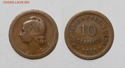 Португалия 10 сентавос 1925 года - 21.05 - IMG_20240517_071238