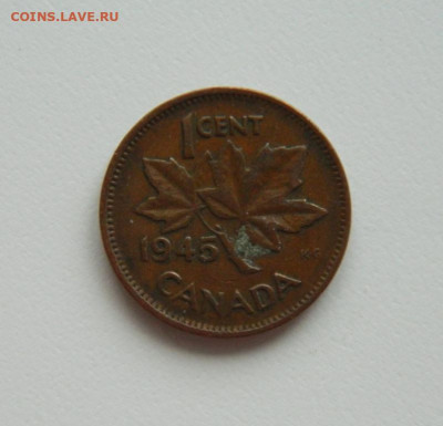 Канада 1 цент 1945 г. до 25.05.24 - DSCN0399.JPG