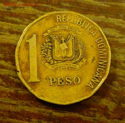 ДОМИНИКАНА - 1 песо 2002 до 26.05, 22.00 - Доминикана - 1п 2002