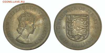 5 шиллингов Джерси 1966 - image (1)