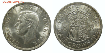 Пол кроны 1942 Англия - image (10)