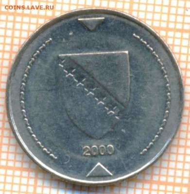Босния и Герцеговина 1 марка 2000 г., до 27.05.2024 г. в 22. - Босния 1 марка 2000 817