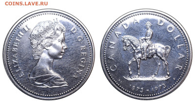 Канада. 1 доллар 1973 г. Конная полиция. До 23.05.24. - Р1737