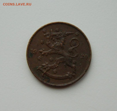 Финляндия 5 пенни 1920 г. до 27.05.24 - DSCN3879.JPG
