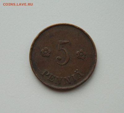 Финляндия 5 пенни 1920 г. до 27.05.24 - DSCN3880.JPG