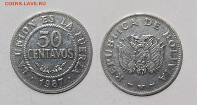 Боливия 50 сентавос 1987 года - 25.05 - IMG_20240517_071852