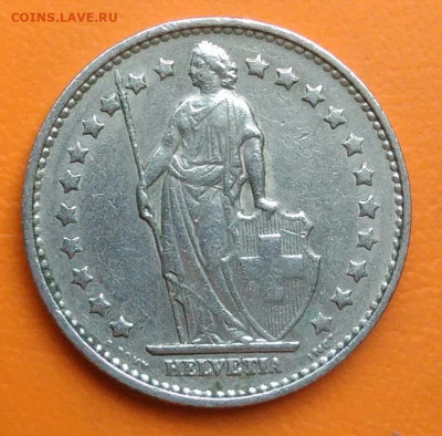 Швейцария 1 франк 1969 года до 26.05.2024 - IMG_20240521_141535