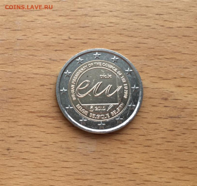 биметалл Бельгия 2 евро 2010 Председательство Бельгии в ЕС - bimetall_belgija_2_evro_2010_predsedatelstvo_belgii_v_evropejskom_sojuze