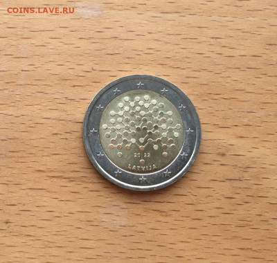 биметалл Латвия 2 евро 2022 Финансовая грамотность - bimetall_latvija_2_evro_2022_finansovaja_gramotnost