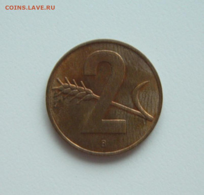 Швейцария 2 раппена 1957 г. до 29.05.24 - DSCN0842.JPG