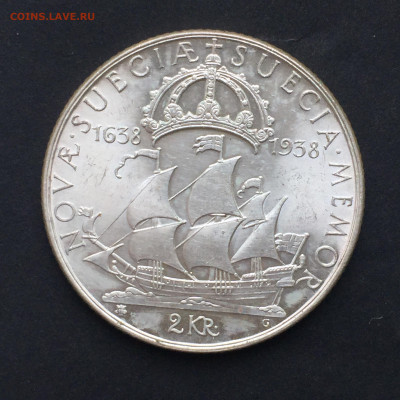 Швеция, 2 Кроны 1938, Делавэр, до 30.05.2024 - 78E0D4A7-D453-4C37-B6A7-1F2198353E5F