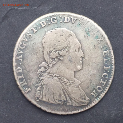 3 Талера 1791, Фридрих Август, до 30.05.2024. - 803B6FB4-05BB-4BDD-85D3-DB8C0FE135C7