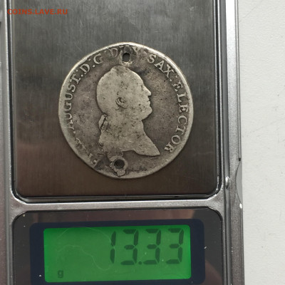 3 Талера 1775, Фридрих Август, до 30.05.2024 - BB1EB883-D106-4D24-8C74-2A5323DBEA10
