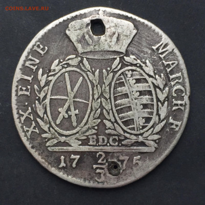 3 Талера 1775, Фридрих Август, до 30.05.2024 - 66773A1E-DB03-4ED1-A832-9E48DE98452B