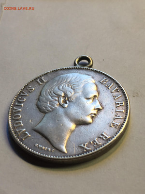 Бавария, Людвиг II, 1866, с подвеса, до 30.05.2024 - DF81697F-7A9A-474F-8164-8C9253DA8ABD