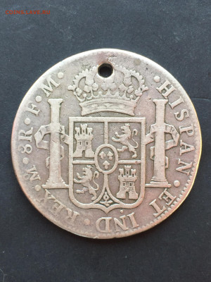 Мексика, 8 Реалов 1793, с подвеса, до 30.05.2024 - D3895742-B750-4B9B-A600-11507F75EFC4