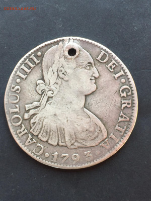 Мексика, 8 Реалов 1793, с подвеса, до 30.05.2024 - 0E2BBBC9-68D6-414A-9670-6AD44F5EAE3F
