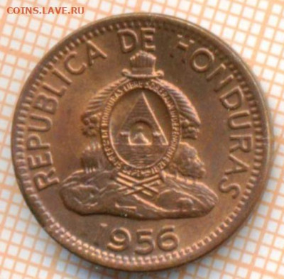 Гондурас 2 сентаво 1956 г., до 30.05.2024 г. в 22.00 по Моск - Гондурас 2 сентаво 1956 846