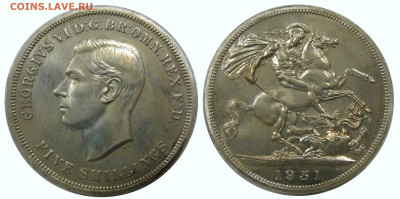 5 шиллингов 1951 Англия - image (3)