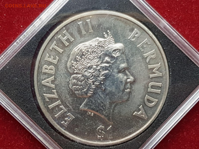 Бермуды доллар 2002 50 лет Правления Елизаветы II - 20240526_112438
