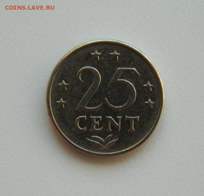 Нидерландские Антилы 25 центов 1971 г. до 30.05.24 - DSCN2482.JPG