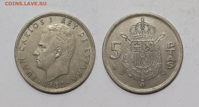 Испания 5 песет 1982 года, Хуан Карлос I - 28.05 - IMG_20240524_194429