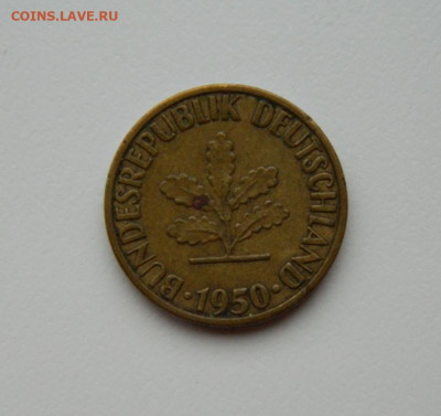 Германия 5 пфеннигов 1950 г. "F" до 30.05.24 - DSCN2693.JPG