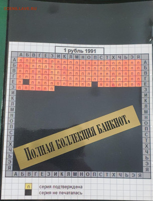 Боны 1991-1992 гг по сериям - 20240528_191509