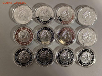 1 дол 2019-2020 Ниуэ - Ренуар (к-кт 12шт), Ag999, до 05.06 - ЯЯ Ренуар - 4